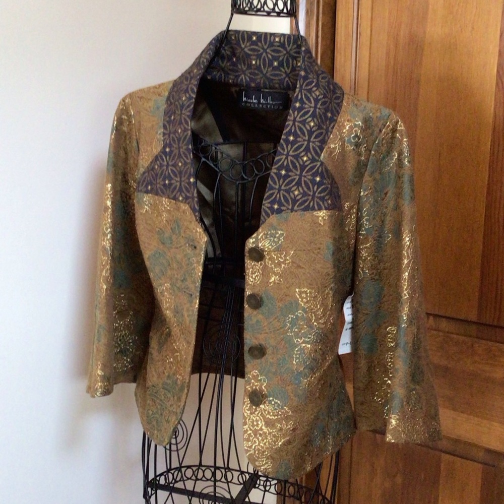 Nicole Miller Collection Jacket, Petite, new with tags - Picture 7 of 11